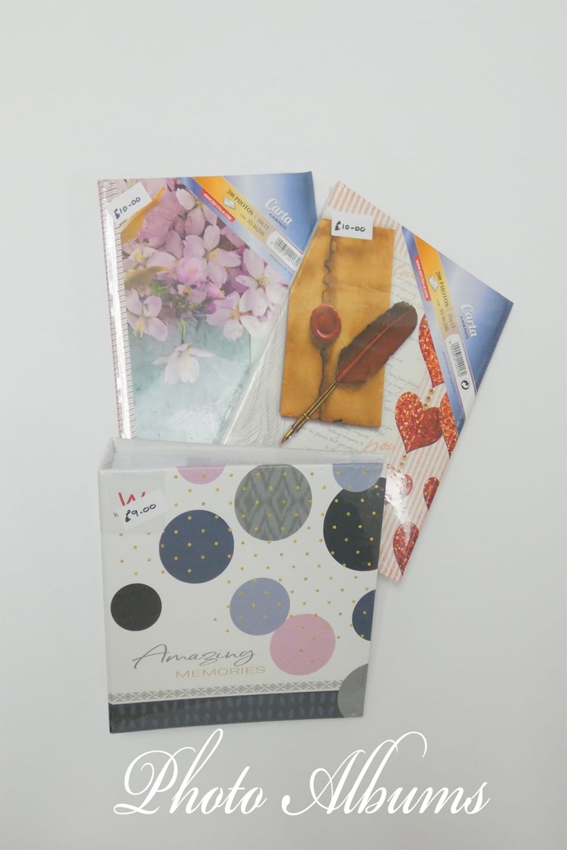 Selection of photo albums